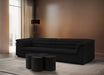Meridian Furniture - Dimple Black Iron 4pc. Nesting Coffee Table - 99084Black-4D - GreatFurnitureDeal