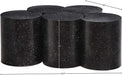 Meridian Furniture - Dimple Black Iron 5pc. Nesting Coffee Table - 99084Black-5C - GreatFurnitureDeal