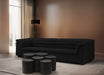 Meridian Furniture - Dimple Black Iron 6pc. Nesting Coffee Table - 99084Black-6A - GreatFurnitureDeal