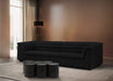 Meridian Furniture - Dimple Black Iron 6pc. Nesting Coffee Table - 99084Black-6B - GreatFurnitureDeal