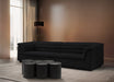 Meridian Furniture - Dimple Black Iron 6pc. Nesting Coffee Table - 99084Black-6C - GreatFurnitureDeal