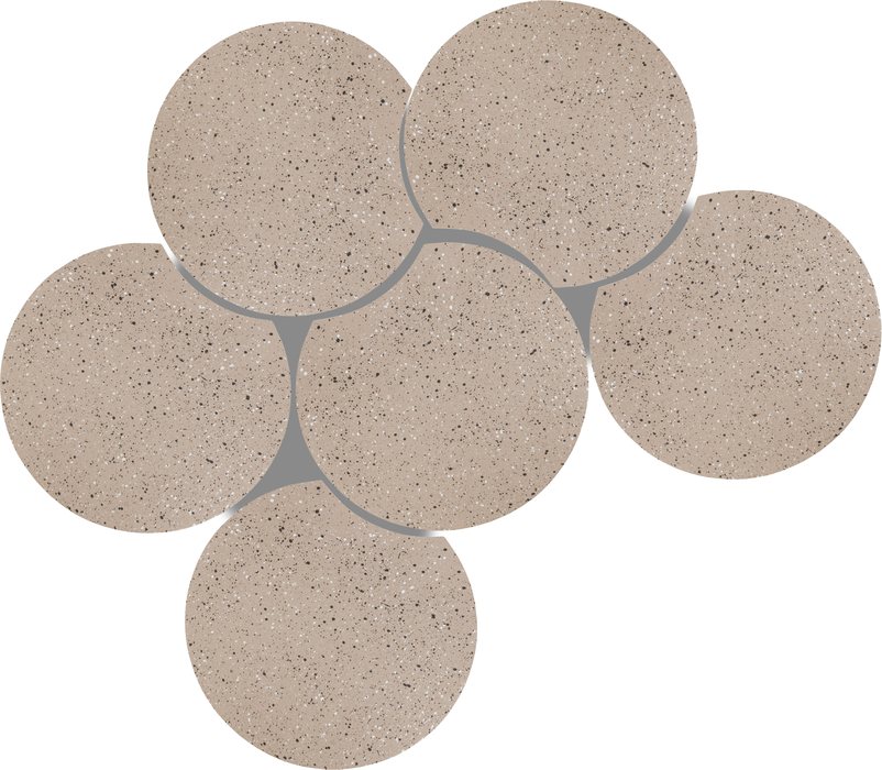 Meridian Furniture - Dimple Taupe Iron 6pc. Nesting Coffee Table - 99084Taupe-6D - GreatFurnitureDeal
