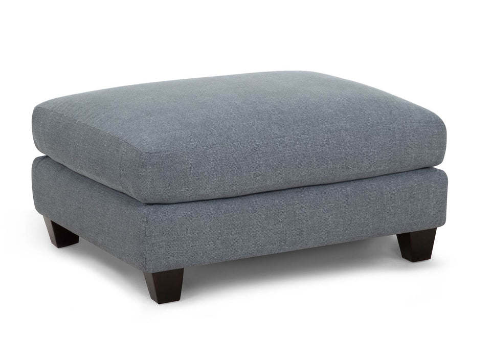 Franklin Furniture - 992 Laurel Chair and a Half and Ottoman in Eugene Lake - 99288-99218 - GreatFurnitureDeal