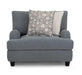Franklin Furniture - 992 Laurel Chair and a Half and Ottoman in Eugene Lake - 99288-99218 - GreatFurnitureDeal