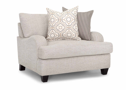 Franklin Furniture - 992 Cambria Chair and a Half with Matching Ottoman in Torelli Moss - 99288-99218-MOSS - GreatFurnitureDeal