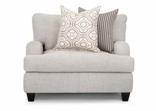 Franklin Furniture - 992 Cambria Chair and a Half with Matching Ottoman in Torelli Moss - 99288-99218-MOSS - GreatFurnitureDeal