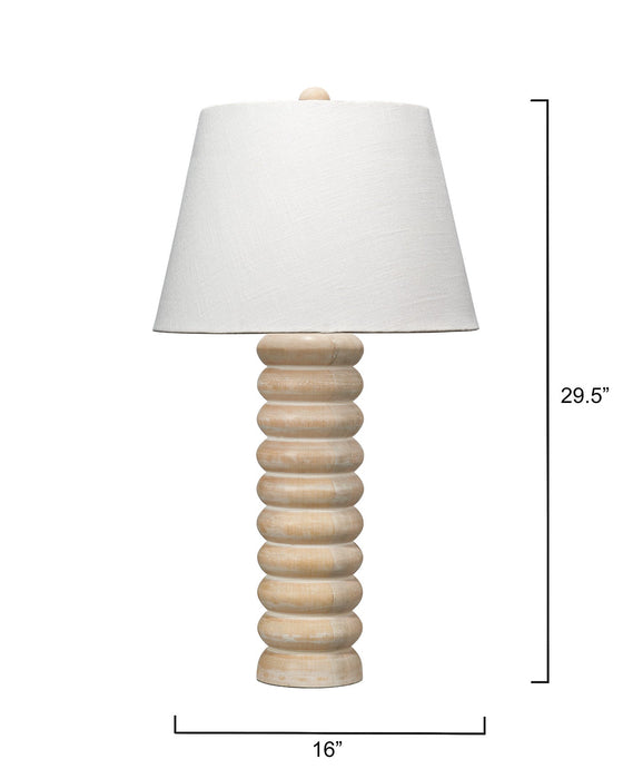 Jamie Young Company - Abacus Table Lamp - 9ABACUSTLBW - GreatFurnitureDeal