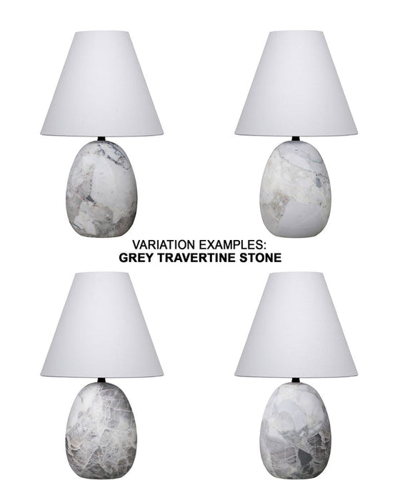 Jamie Young Company - Capsule Table Lamp in Grey - 9CAPSTLTRNA - GreatFurnitureDeal