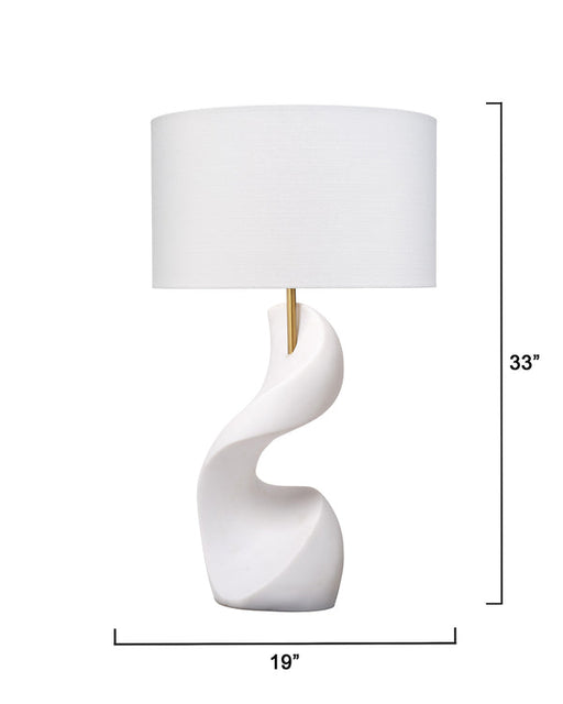 Jamie Young Company - Cobra Table Lamp - 9COBRATLWH - GreatFurnitureDeal