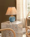 Jamie Young Company - Dottie Table Lamp in Blue - 9DOTTTLBLRA - GreatFurnitureDeal