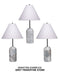Jamie Young Company - Holt Table Lamp in Grey - 9HOLTTLGRETR - GreatFurnitureDeal