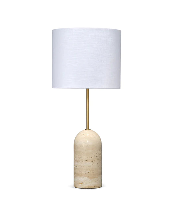 Jamie Young Company - Holt Travertine Table Lamp - 9HOLTTLNATRA