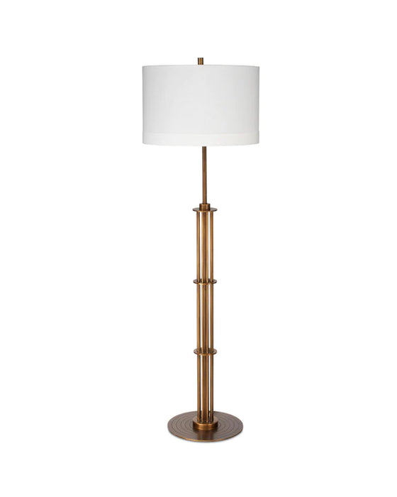 Jamie Young Company - Marcus Floor Lamp - Brass - 9MARCFLAB