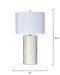 Jamie Young Company - Undertow Table Lamp - 9UNDERTOTLCR - GreatFurnitureDeal