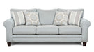 Southern Home Furnishings - Grande Mist Sofa Set in Grey/Multi - 1140 1142 502 Grande Mist - GreatFurnitureDeal