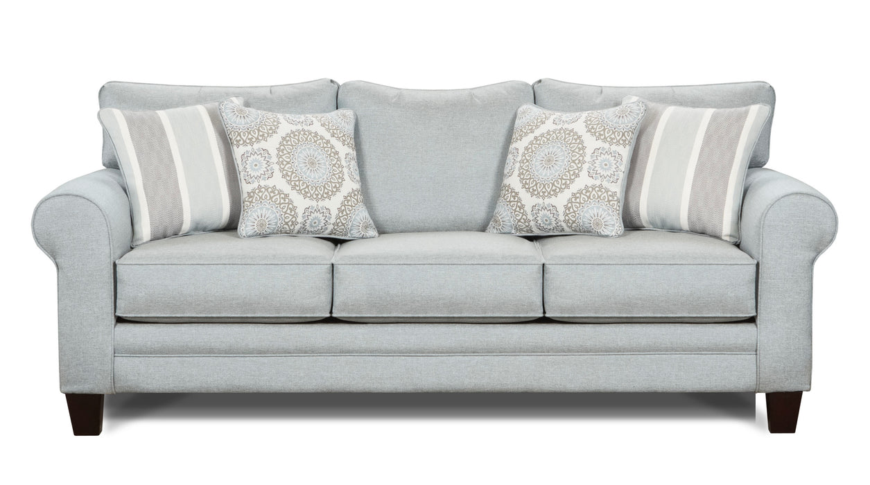 Southern Home Furnishings - Grande Mist Sofa in Grey/Multi - 1140 109 Grande Mist - GreatFurnitureDeal