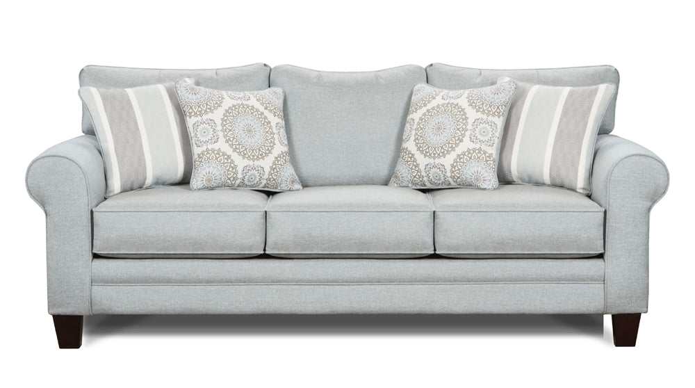 Southern Home Furnishings - Grande Mist Sofa Set in Grey/Multi - 1140 453 Grande Mist - GreatFurnitureDeal