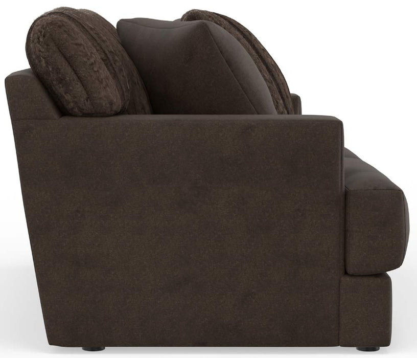 Jackson Furniture - Eagan 4 Piece Living Room Set in Chocolate - 2303-03-02-01-10-CHOCOLATE - GreatFurnitureDeal