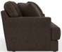 Jackson Furniture - Eagan Chair 1/2 with Ottoman in Chocolate - 2303-01-10-CHOCOLATE - GreatFurnitureDeal