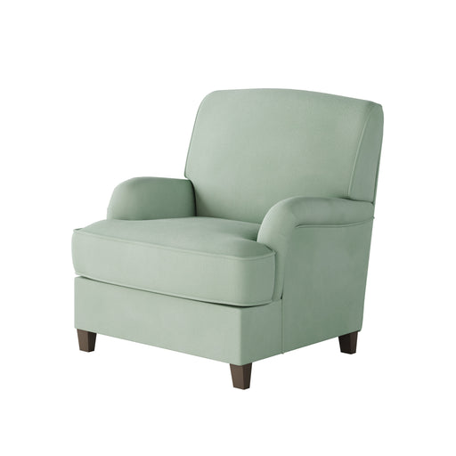 Southern Home Furnishings - Bella Eucalyptus Accent Chair in Green - 01-02-C Bella Eucalyptus-MTO - GreatFurnitureDeal