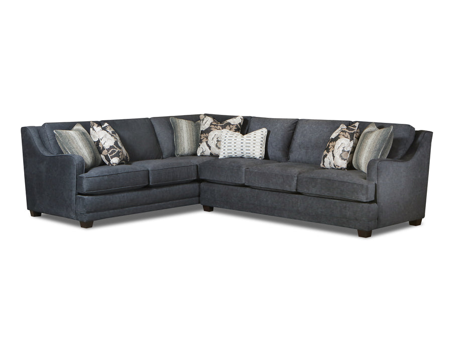 Southern Home Furnishings - Argo Sectional in Ash - 7000-31R/33L Argo Ash - GreatFurnitureDeal