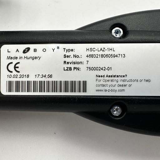 La-Z-Boy - Lift Chair Power Recliner Replacement Remote - HSC-LAZ-1HL - 75000242-01 - GreatFurnitureDeal