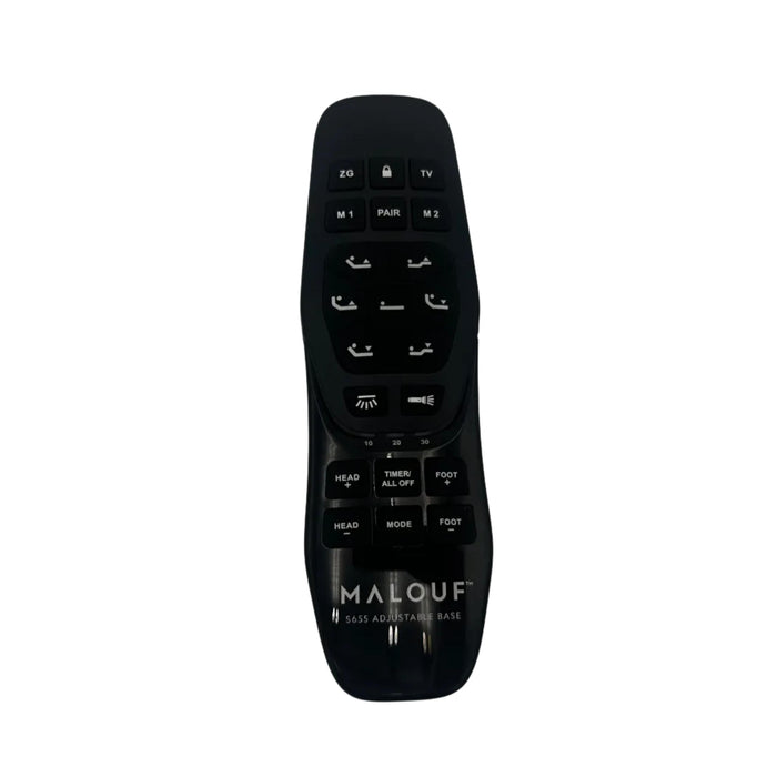 Malouf Structures Replacement Remote Control for Smart Adjustable Bed S655 - RP-NS01S655REMOTE - GreatFurnitureDeal