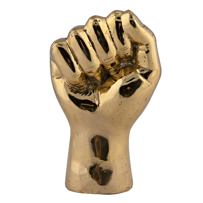 Noir Furniture - The Solidarity Fist, Brass - AB-130BR