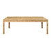 Worlds Away - Adams Modern Rectangular Dining Table in Burl Wood - ADAMS BW - GreatFurnitureDeal