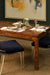 Worlds Away - Adams Modern Rectangular Dining Table in Dark Burl Wood - ADAMS DBW - GreatFurnitureDeal