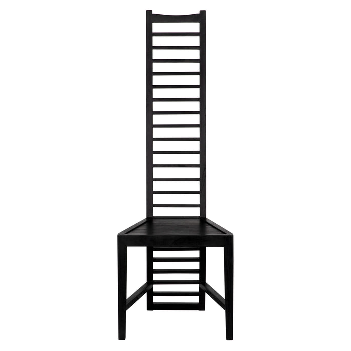 Noir Furniture - Morris Chair in Black - AE-108CHB - GreatFurnitureDeal