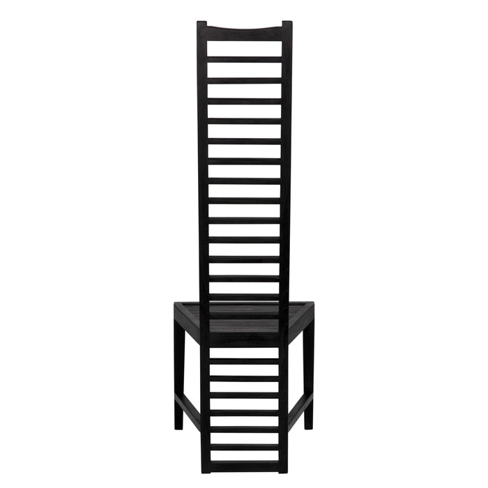 Noir Furniture - Morris Chair in Black - AE-108CHB - GreatFurnitureDeal