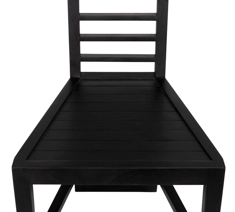 Noir Furniture - Morris Chair in Black - AE-108CHB - GreatFurnitureDeal