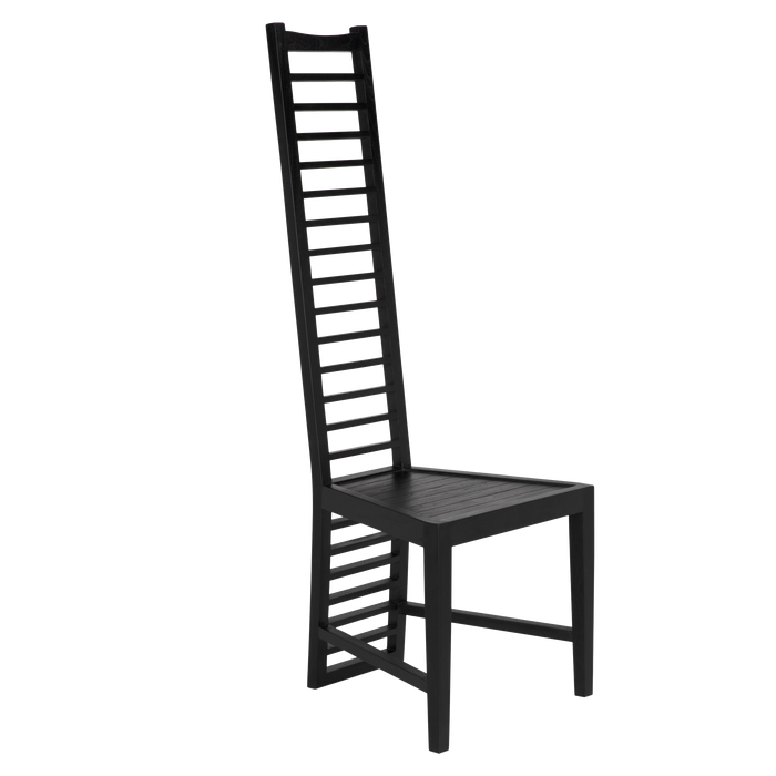 Noir Furniture - Morris Chair in Black - AE-108CHB - GreatFurnitureDeal