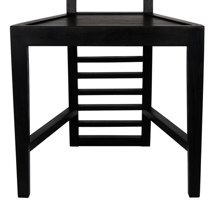 Noir Furniture - Morris Chair in Black - AE-108CHB - GreatFurnitureDeal