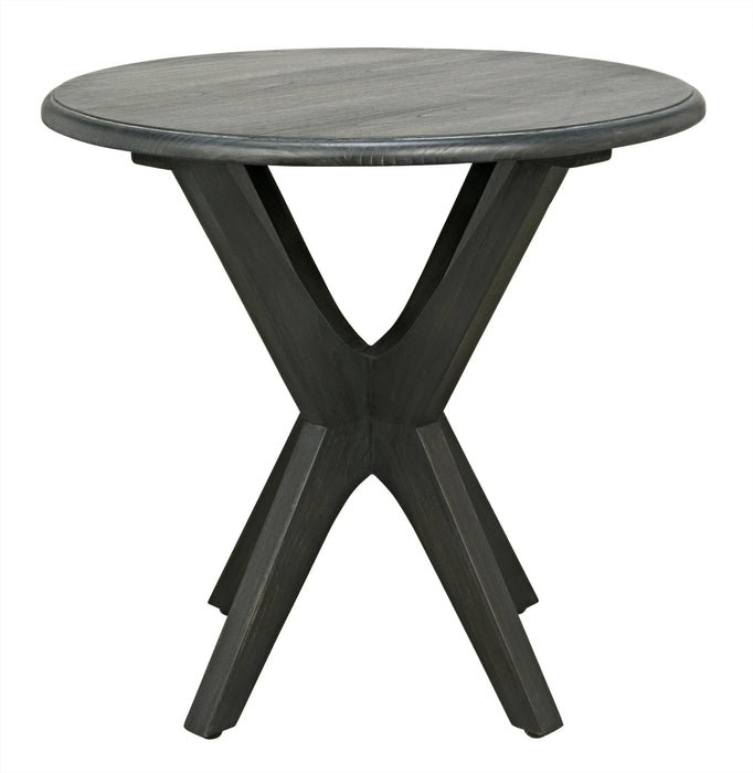 NOIR Furniture - Fox Side Table, Charcoal Black - AE-12CHB - GreatFurnitureDeal