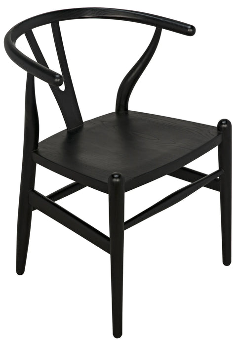 NOIR Furniture - Zola Chair, Charcoal Black - AE-13CHB - GreatFurnitureDeal