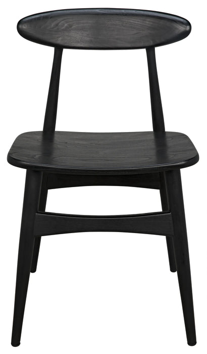 NOIR Furniture - Surf Chair, Charcoal Black - AE-15CHB - GreatFurnitureDeal