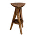 Noir Furniture - Twist Counter Stool in Teak - AE-17TS - GreatFurnitureDeal