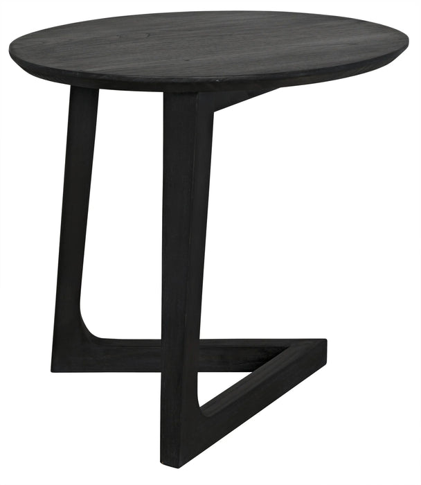 NOIR Furniture - Cantilever Side Table, Charcoal Black - AE-18CHB
