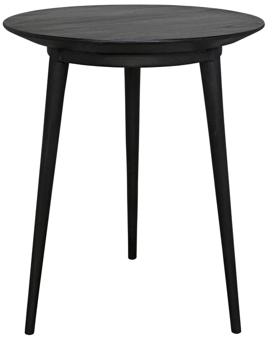 NOIR Furniture - Tripod Side Table, Charcoal Black - AE-19CHB