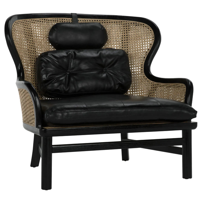 NOIR Furniture - Marabu Chair in Charcoal Black - AE-203CHB