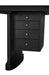Noir Furniture - Augustus Desk in Charcoal Black - AE-210CHB - GreatFurnitureDeal