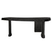 Noir Furniture - Augustus Desk in Charcoal Black - AE-210CHB - GreatFurnitureDeal