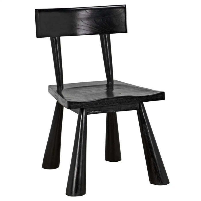 Noir Furniture - Gilbert Chair Charcoal Black - AE-213CHB - GreatFurnitureDeal