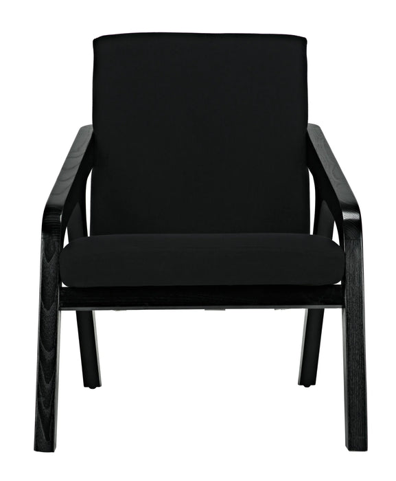 Noir Furniture - Lamar Chair, Charcoal Black - AE-216CHB - GreatFurnitureDeal