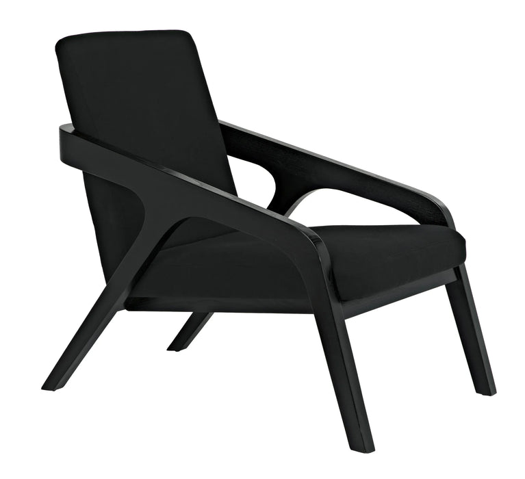 Noir Furniture - Lamar Chair, Charcoal Black - AE-216CHB - GreatFurnitureDeal