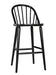 Noir Furniture - Gloster Bar Chair, Charcoal Black - AE-218CHB-L - GreatFurnitureDeal