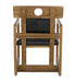 NOIR Furniture - Buraco Arm Chair in Teak - AE-223T - GreatFurnitureDeal