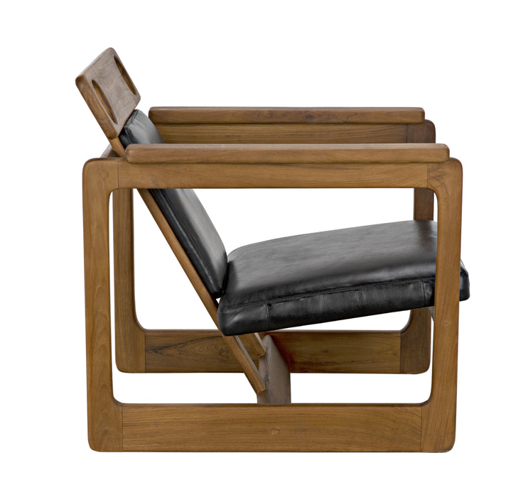 NOIR Furniture - Buraco Relax Chair in Teak - AE-224T - GreatFurnitureDeal